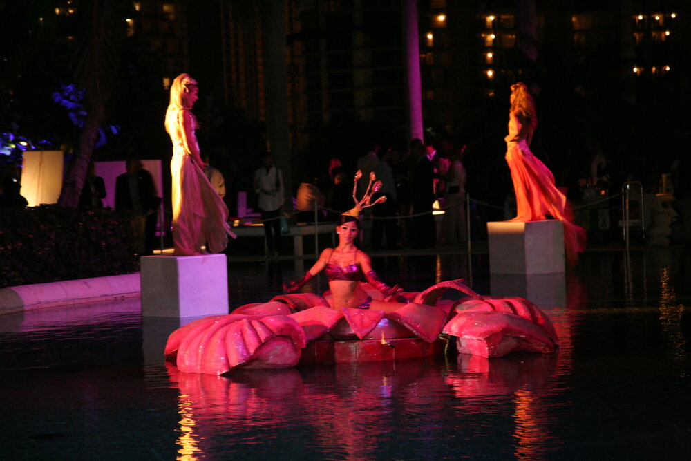 Art Basel Week Inaugural Event Featuring Ema Savahl Wearable Art Couture