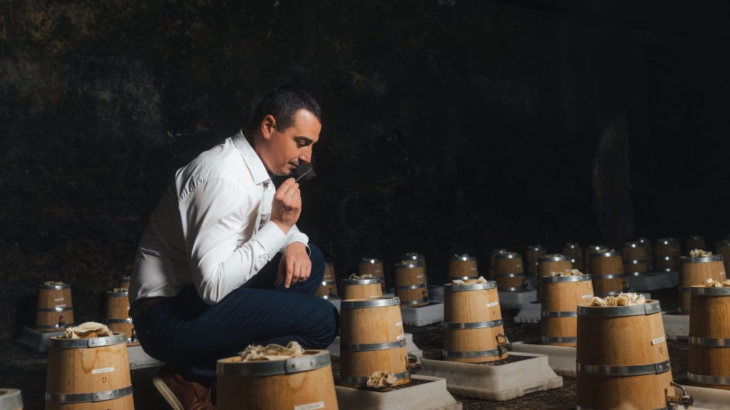 LOUIS XIII cellar master Baptiste Loiseau